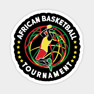 African Basketball Tournament Magnet