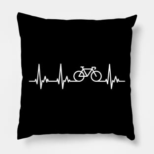 Road Bike Cycle My Heart Beats for Cycling Pillow