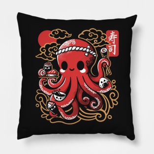 Octopus sushi Pillow