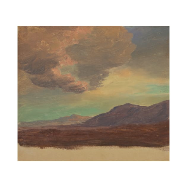 Landscape, near Palestine or Syria by Frederic Edwin Church by Classic Art Stall