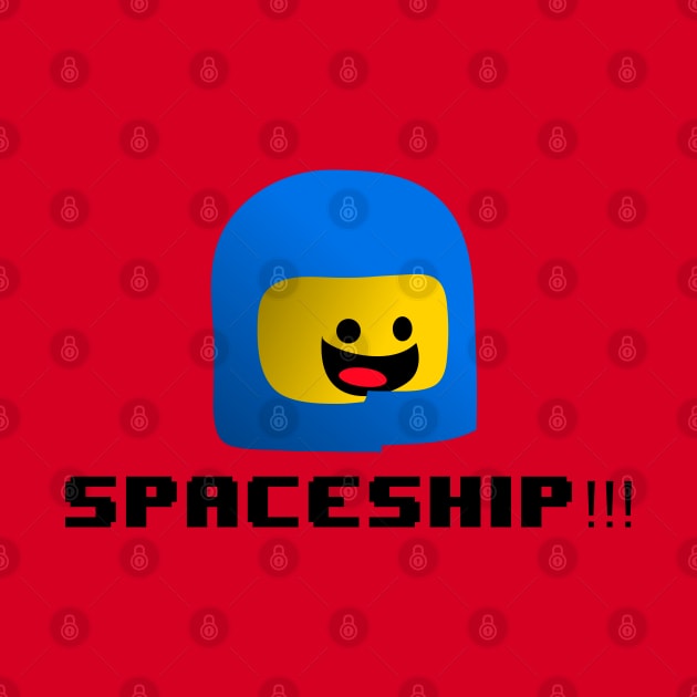 SPACESHIP! by Randomart