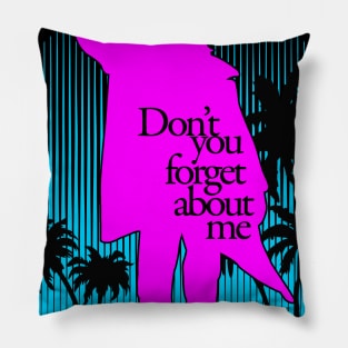 80's Breakfast club neon Pillow