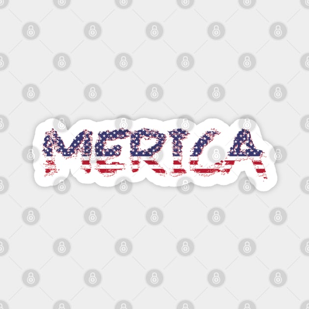 Merica Magnet by wls