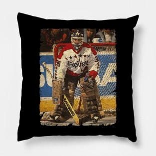 Clint Malarchuk, 1987 in Washington Capitals (3.31 GAA) Pillow