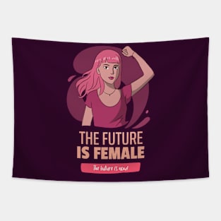 The Future is Female Tapestry