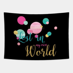 Lost in my own World Tapestry