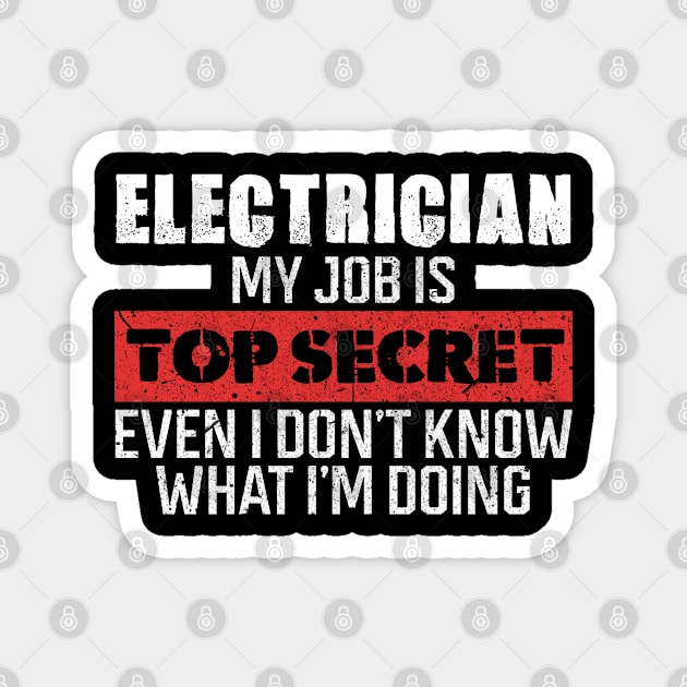 Electrician gifts Magnet by SerenityByAlex