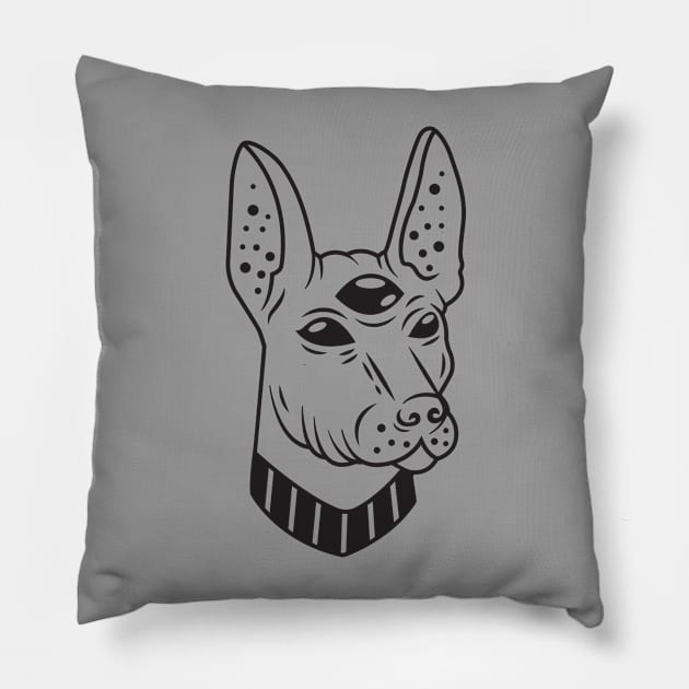 Spirit Guide (light shirts) Pillow by Spazzy Newton