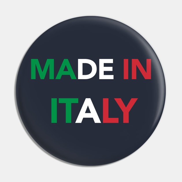 Made In Italy Funny Italian Pin by vladocar