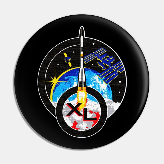 Black Panther Art - NASA Space Badge 72 Pin by The Black Panther