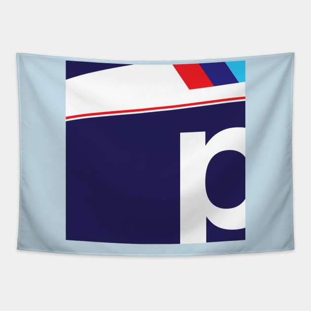 F1 -Brabham BMW BT52 -Piquet Tapestry by motivo design works