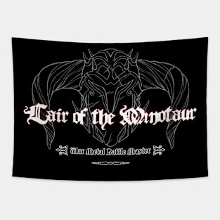 Lair of the Minotaur - War Metal Battle Master Tapestry