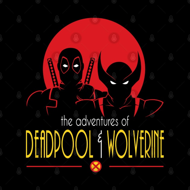 the adventures of Deadpool & Wolverine by Jc Jows