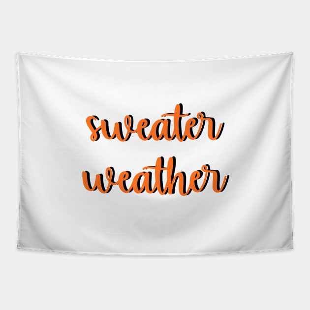 Sweater Weather Tapestry by maddie55meadows