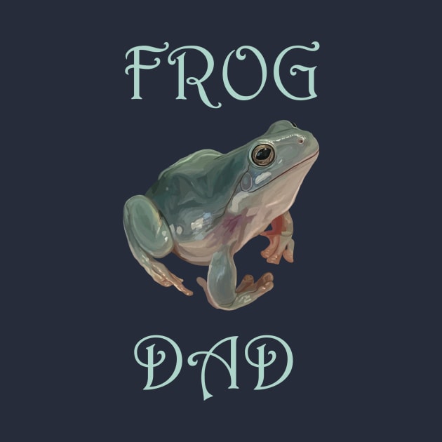 Frog Dad by Art by Deborah Camp