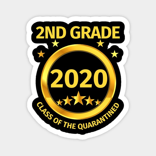 2nd Grade 2020 Class Of The Quarantined Magnet by badboy