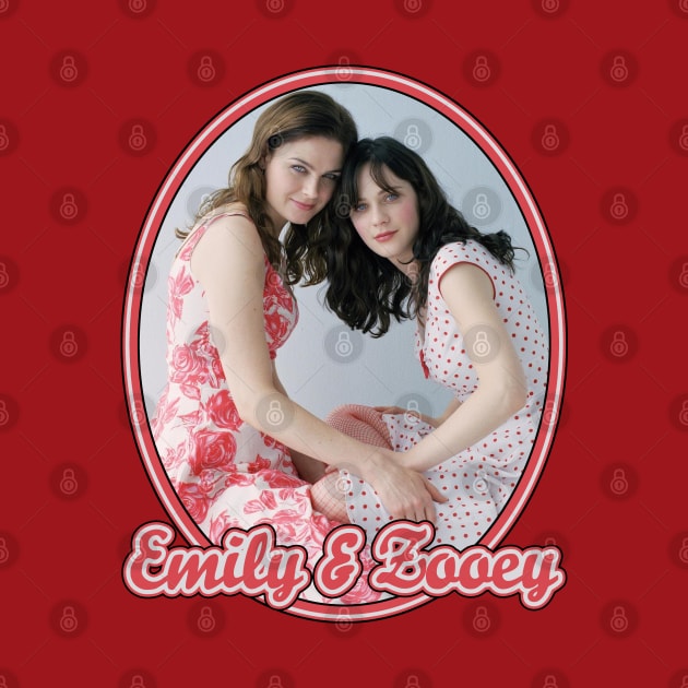 Emily & Zooey Deschanel by Noir-N-More