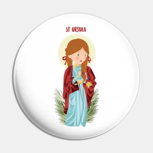 Santa Ursula Pin