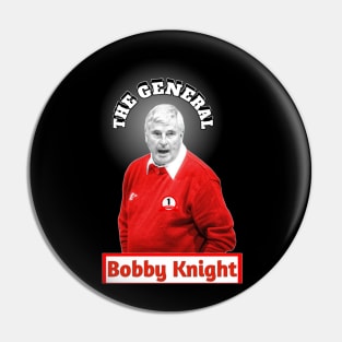 Bobby knight the general Pin