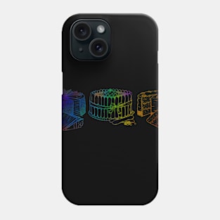 The Amazing Technicolor Dream Cake Phone Case