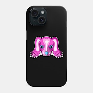 pinky puppy face Phone Case