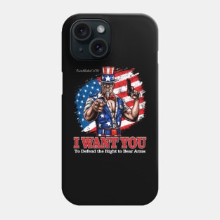 I Want You Jacked Uncle Sam Phone Case