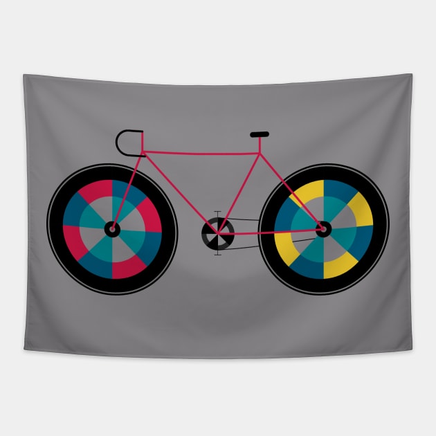 Bicycle Tapestry by zlam