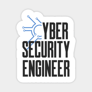 Cyber Security Engineer Blue Circuits Magnet