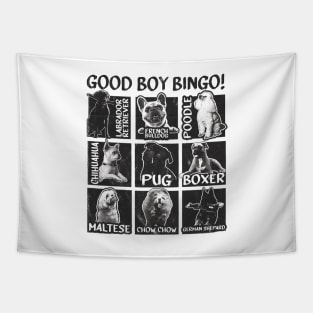 Good Boy Bingo! Tapestry