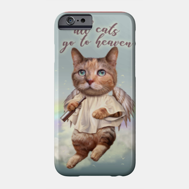 Cat Lover Gift All Cats Go To Heaven Cat Lover Gifts Phone