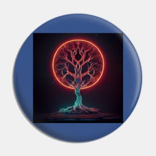 Yggdrasil World Tree of Life Pin