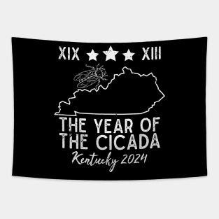 Great Cicada The Year Of Cicada 2024 XIX XIII USA Kentucky Tapestry