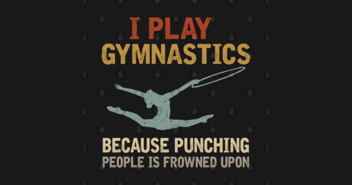 GYMNASTICS PUNCHING Gymnastics TShirt TeePublic