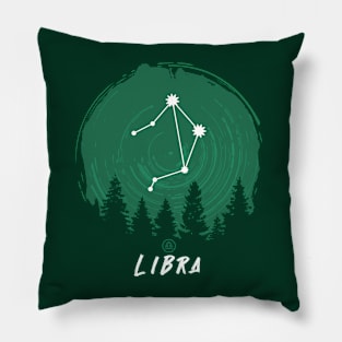 Retro Libra Zodiac Sign Astrology Proud Libra Pillow