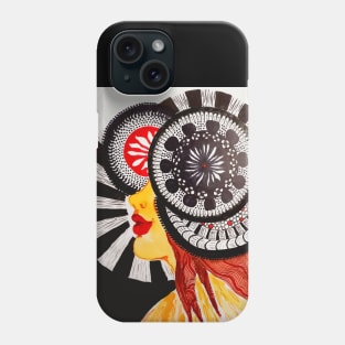 Girl Mandala 011 Phone Case