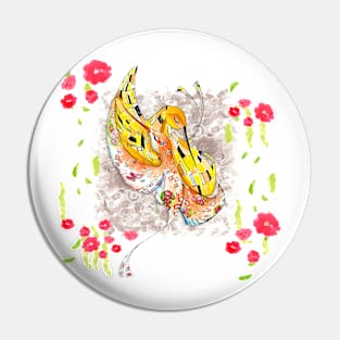 Hummingbird couple Pin