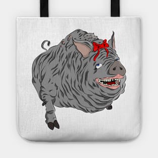 Bloodborne - maneater boar with ribbon Tote