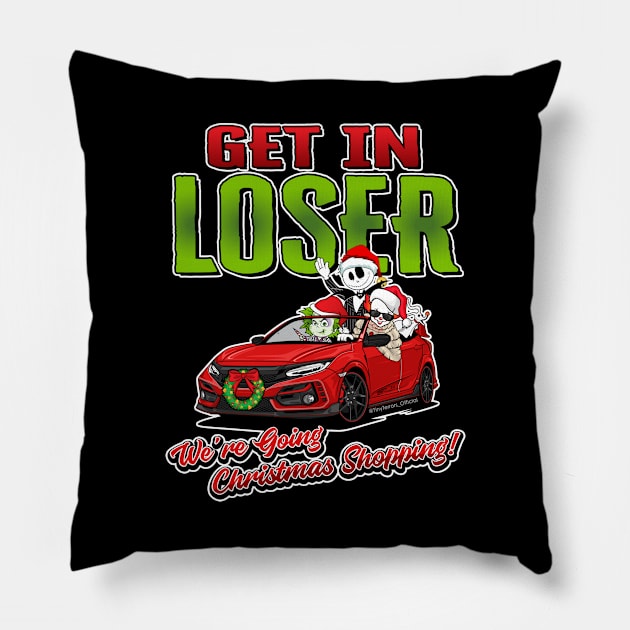 Get in Loser Pillow by TinyTerrors