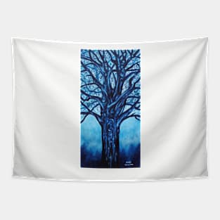 'Blue Fog' Tapestry