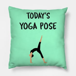 Today's Yoga Pose - One-Legged Wheel Pillow