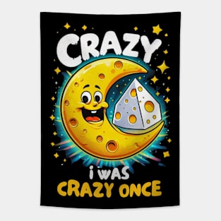 Funny quote for cheese lovers Tapestry