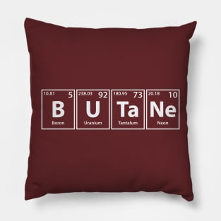 Butane (B-U-Ta-Ne) Periodic Elements Spelling Pillow