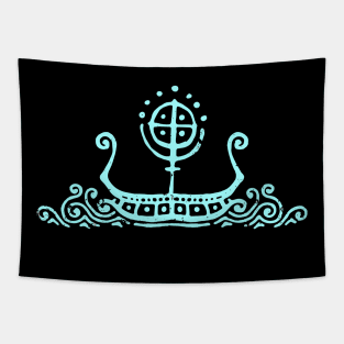 viking ship Tapestry