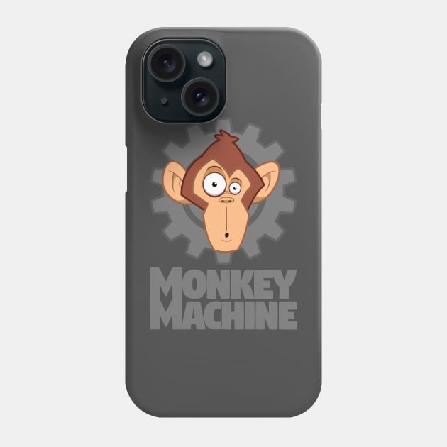 Monkey Machine Logo Phone Case by AndysocialIndustries