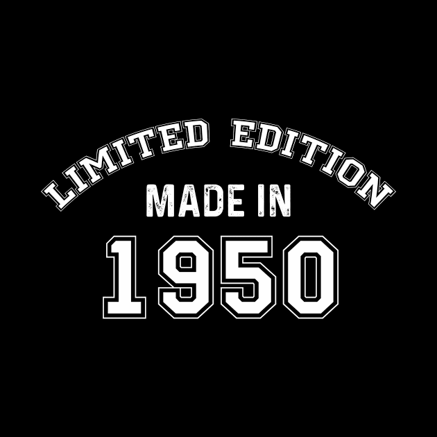 Limited edition made in 1950 by quotesTshirts