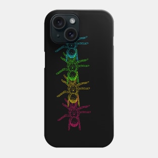 Goliath Birdeater tarantula (Theraphosa blondi) rainbow Phone Case