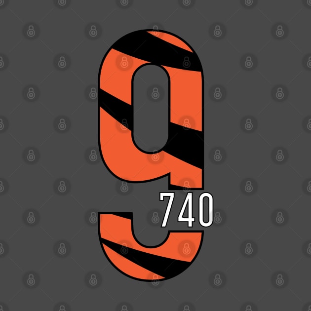 Who Dey Number 9? by PixelDot Gra.FX Collection