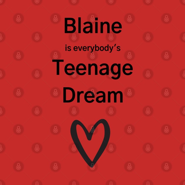 Glee/Blaine/Teenage by Said with wit