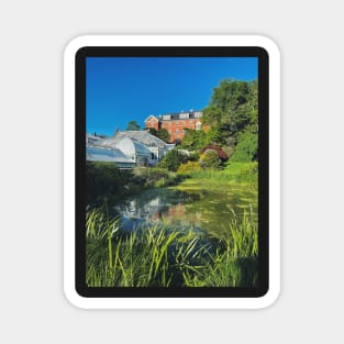 Greenhouse and Pond on Smith College Campus Magnet