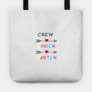 Kindergarten Crew T-shirt Tote